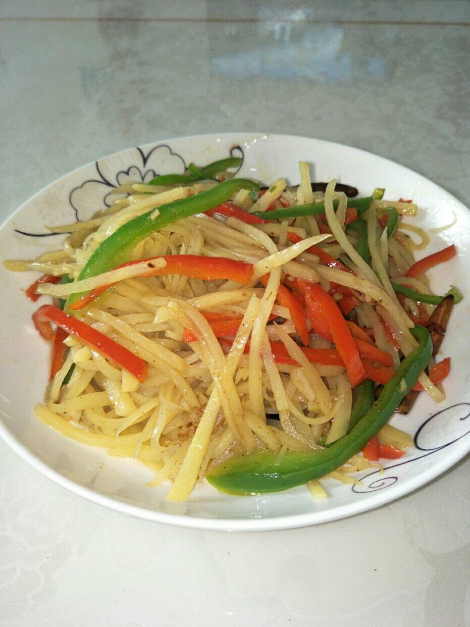 青椒土豆丝