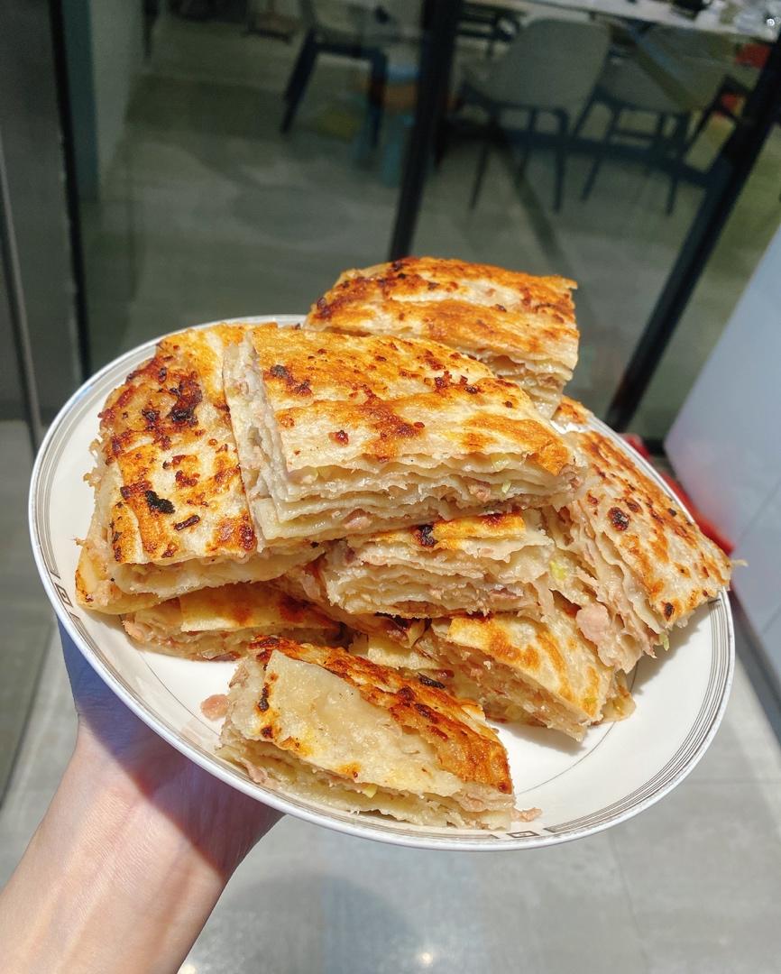 千层肉饼