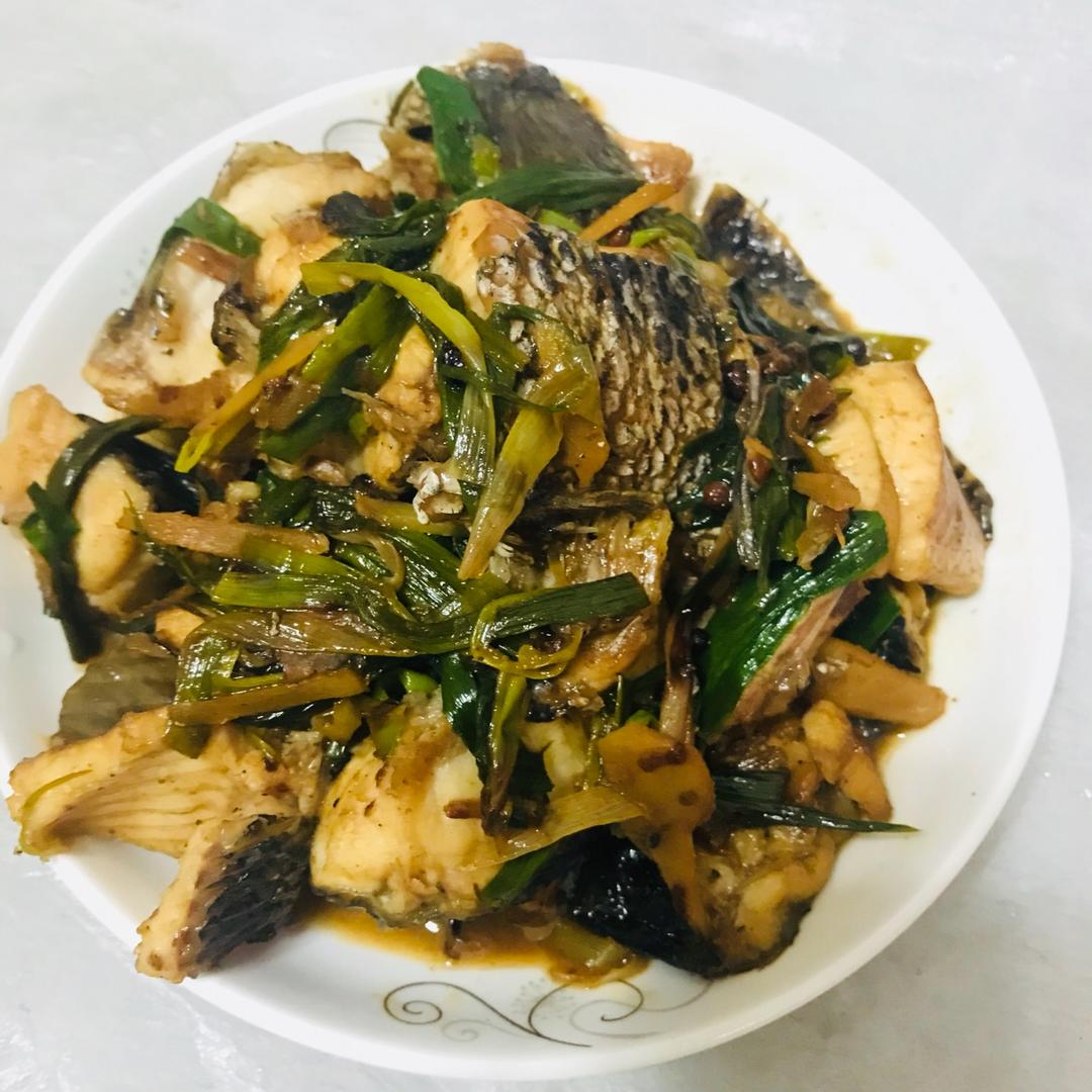 红烧黑鱼段