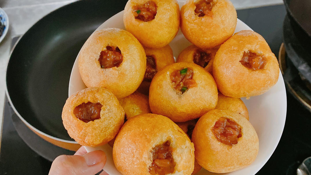 【上海本帮菜】油面筋塞肉（汤汁超下饭）