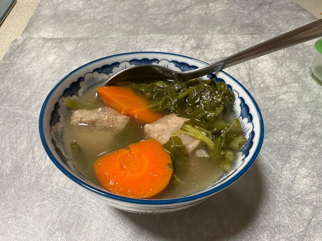 西洋菜排骨汤