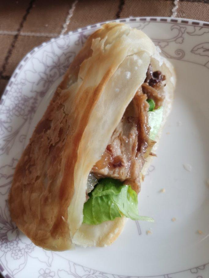 sunday6666做的油酥火烧&古法酱牛肉