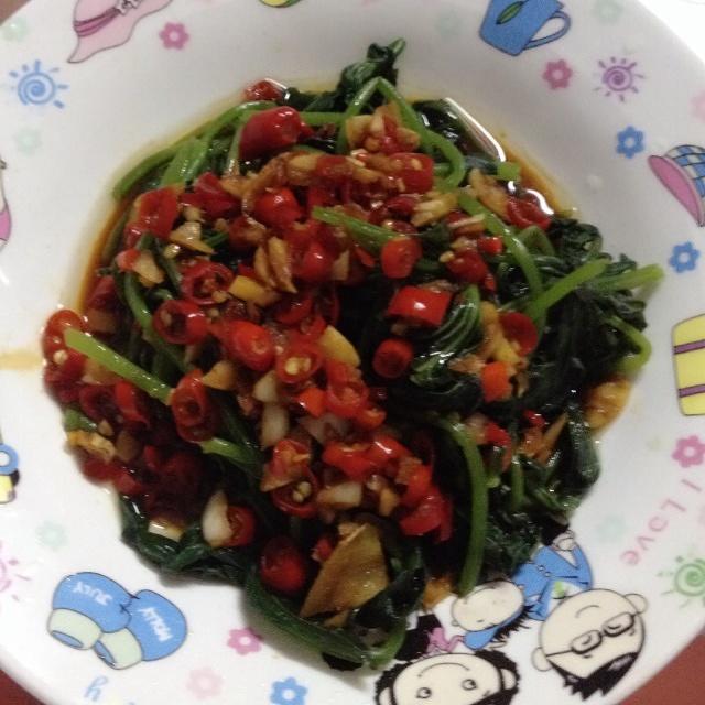 凉拌番薯叶的做法