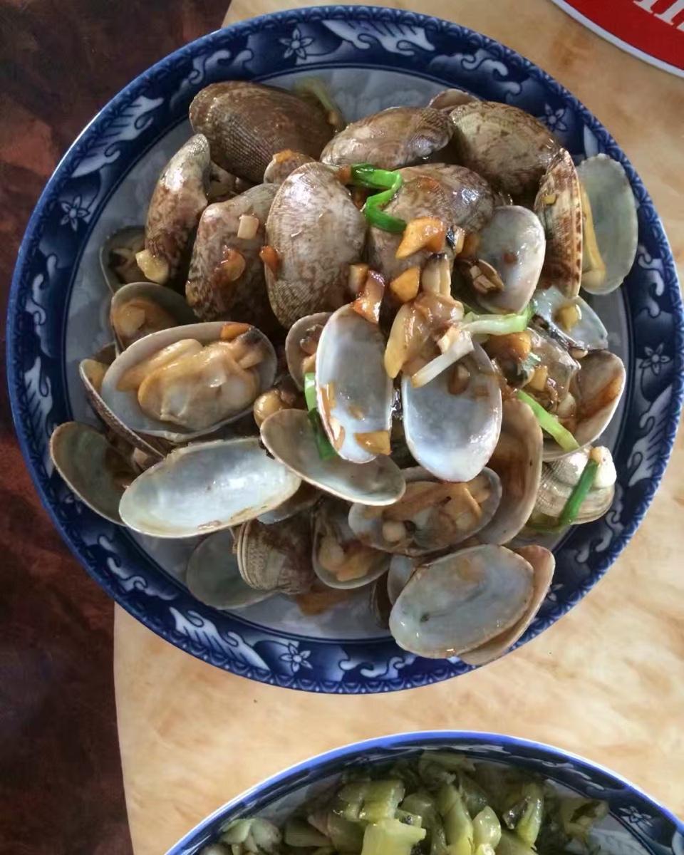 嘉欣一姐姐做的炒贝壳