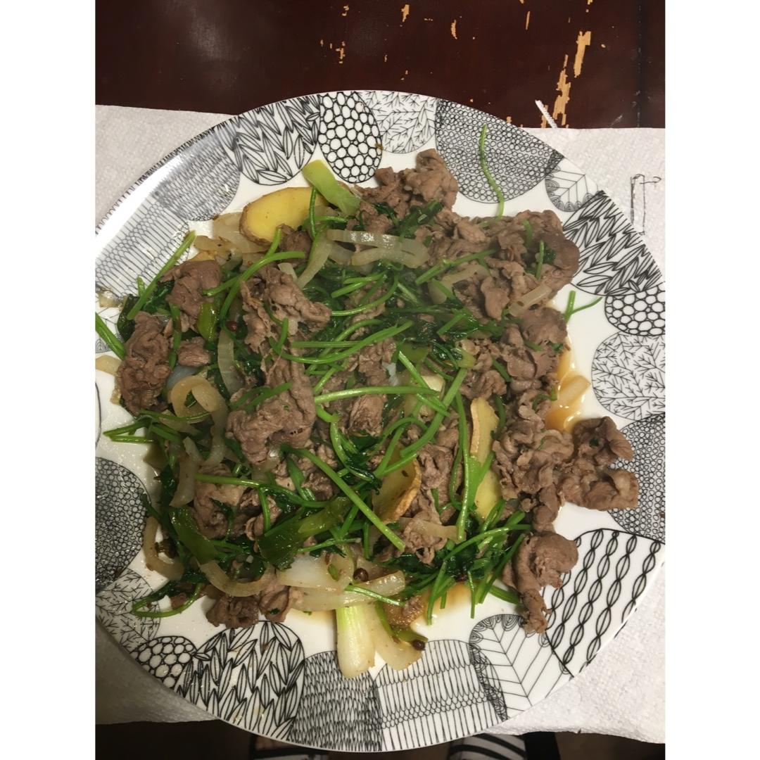 孜然羊肉片