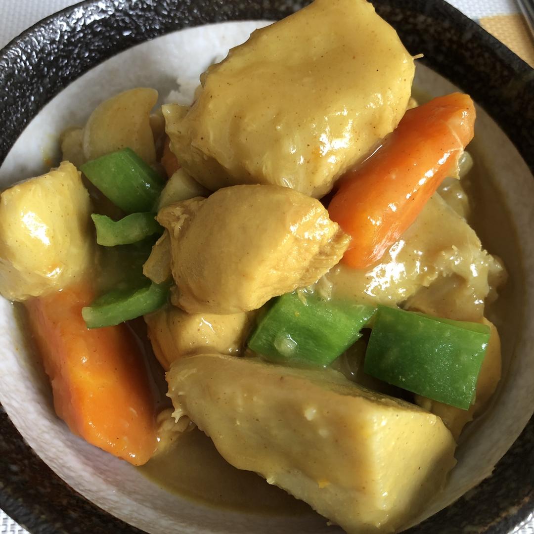 咖喱芋头鸡的做法