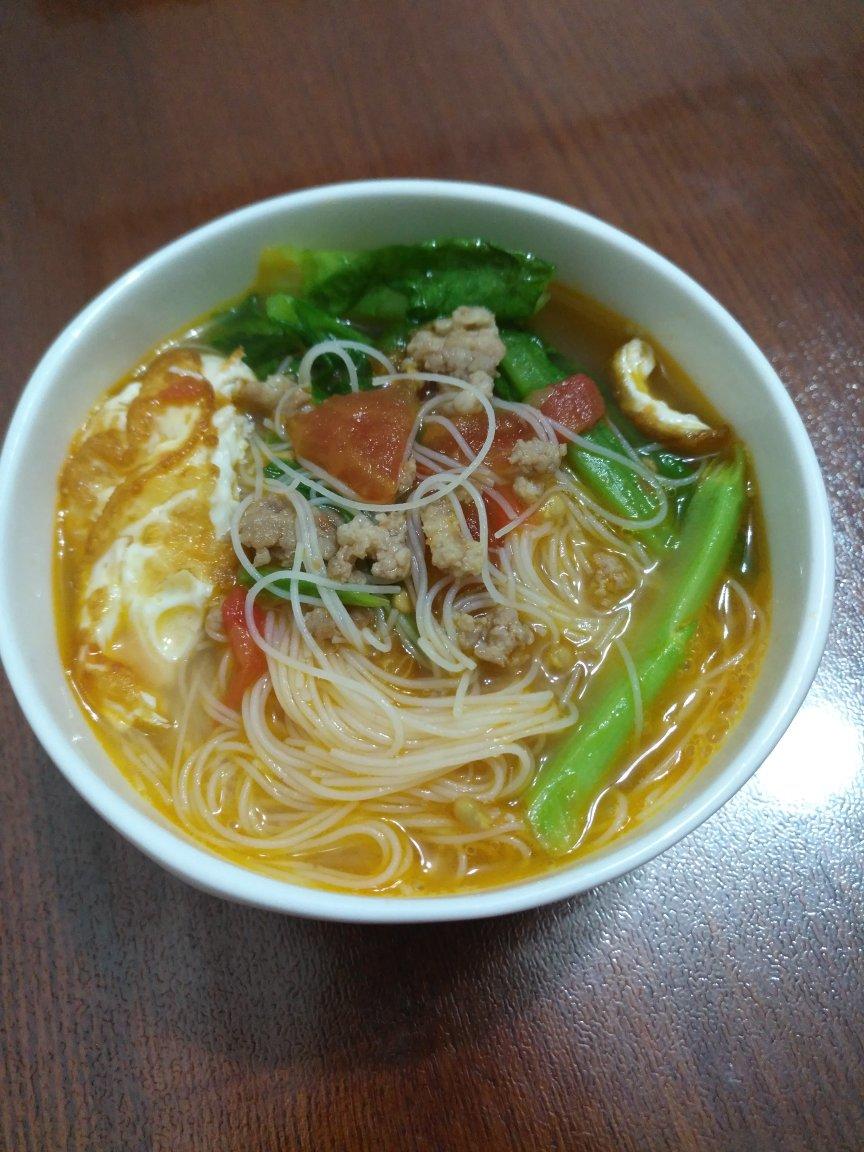 阿春的厨房做的简单好吃汤米粉