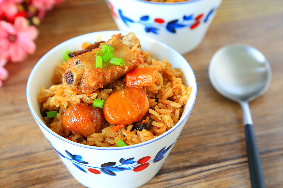 板栗排骨焖饭