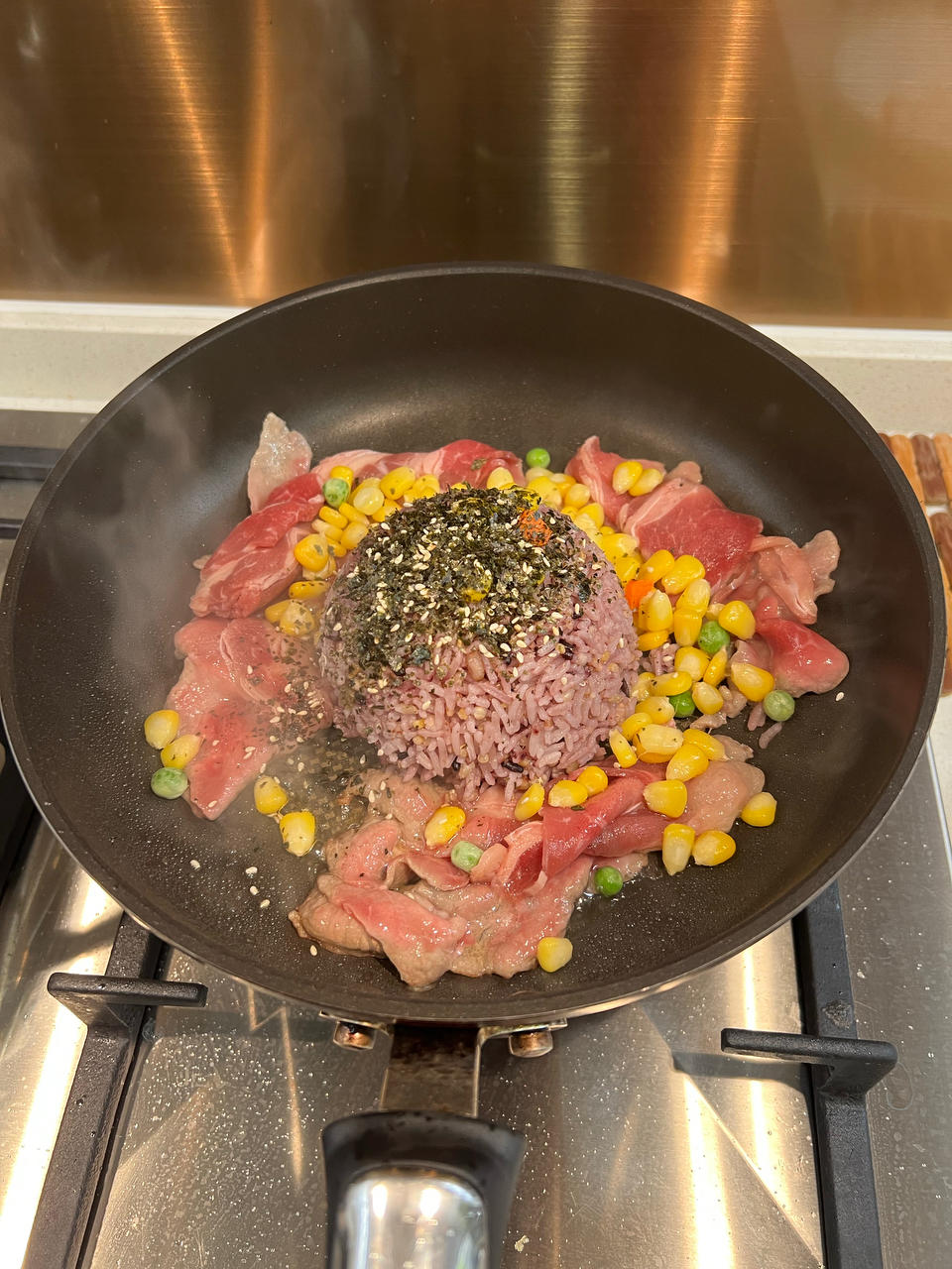 黑胡椒厨房的黑胡椒牛肉饭（简单家庭再现）