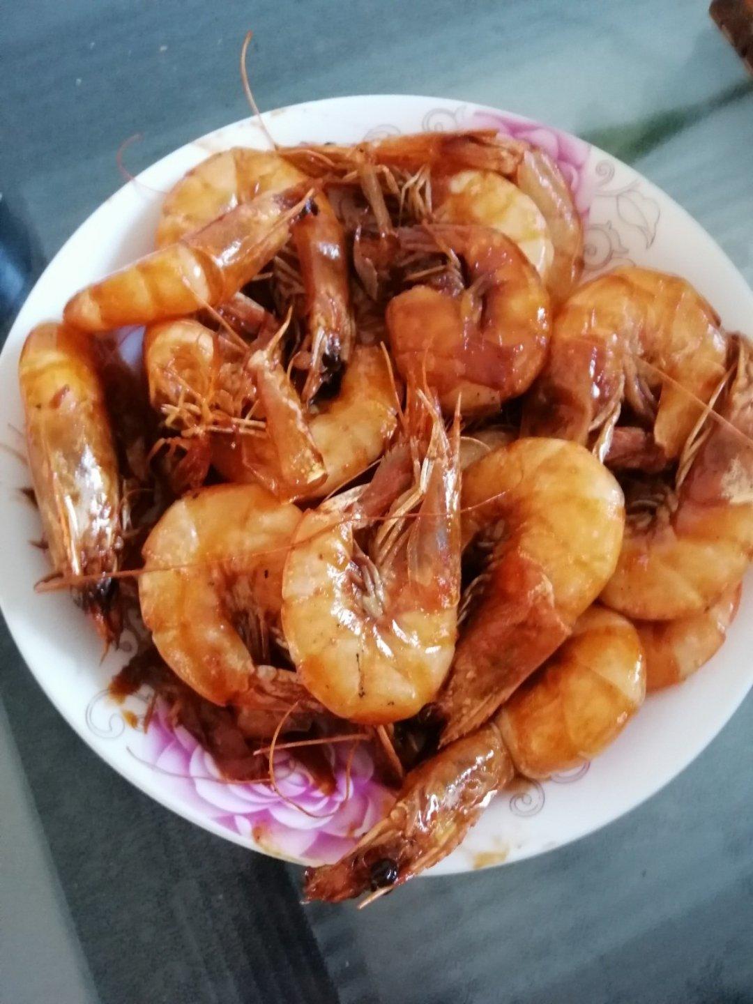 糖靠虾