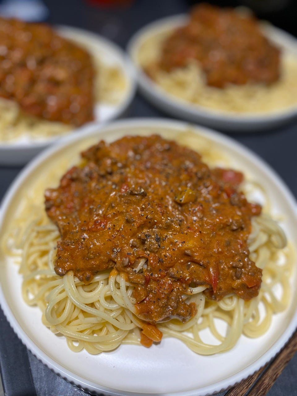 【番茄肉酱意面】