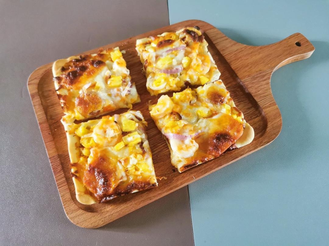 8寸披萨饼皮做法（🉑️厚🉑️薄，🉑️脆🉑️软）4张