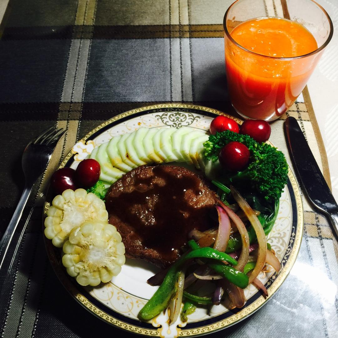 不会出错的牛排！附酱汁做法～