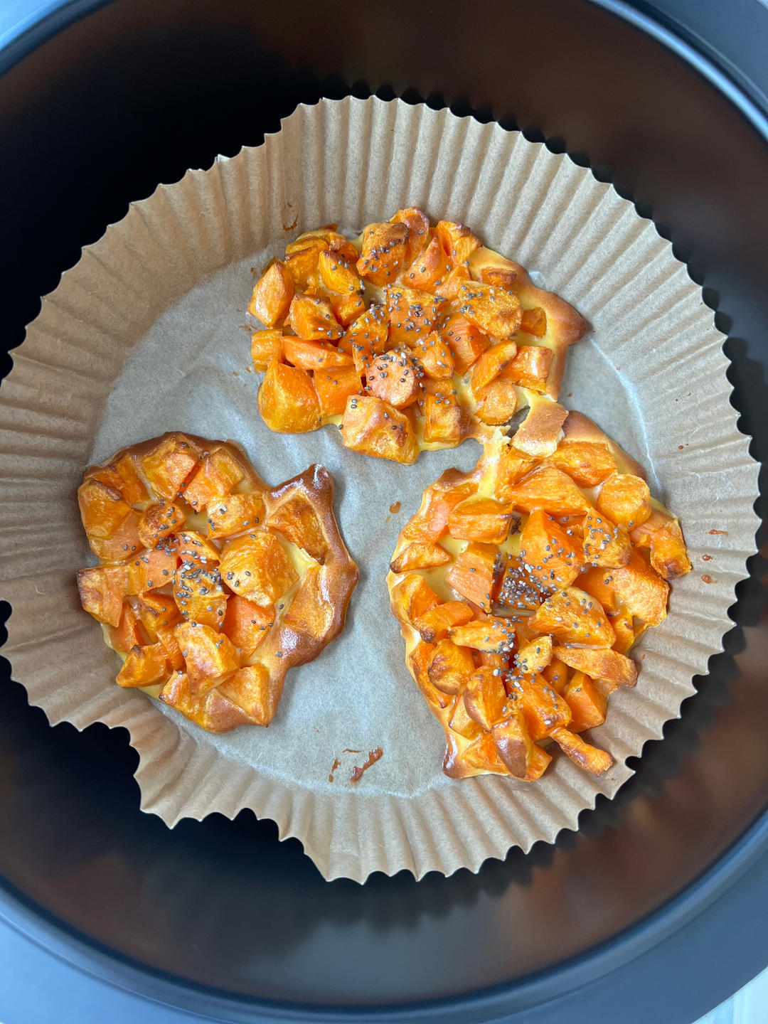 不放一滴油的地瓜烙 这做法绝了 巨好吃！！