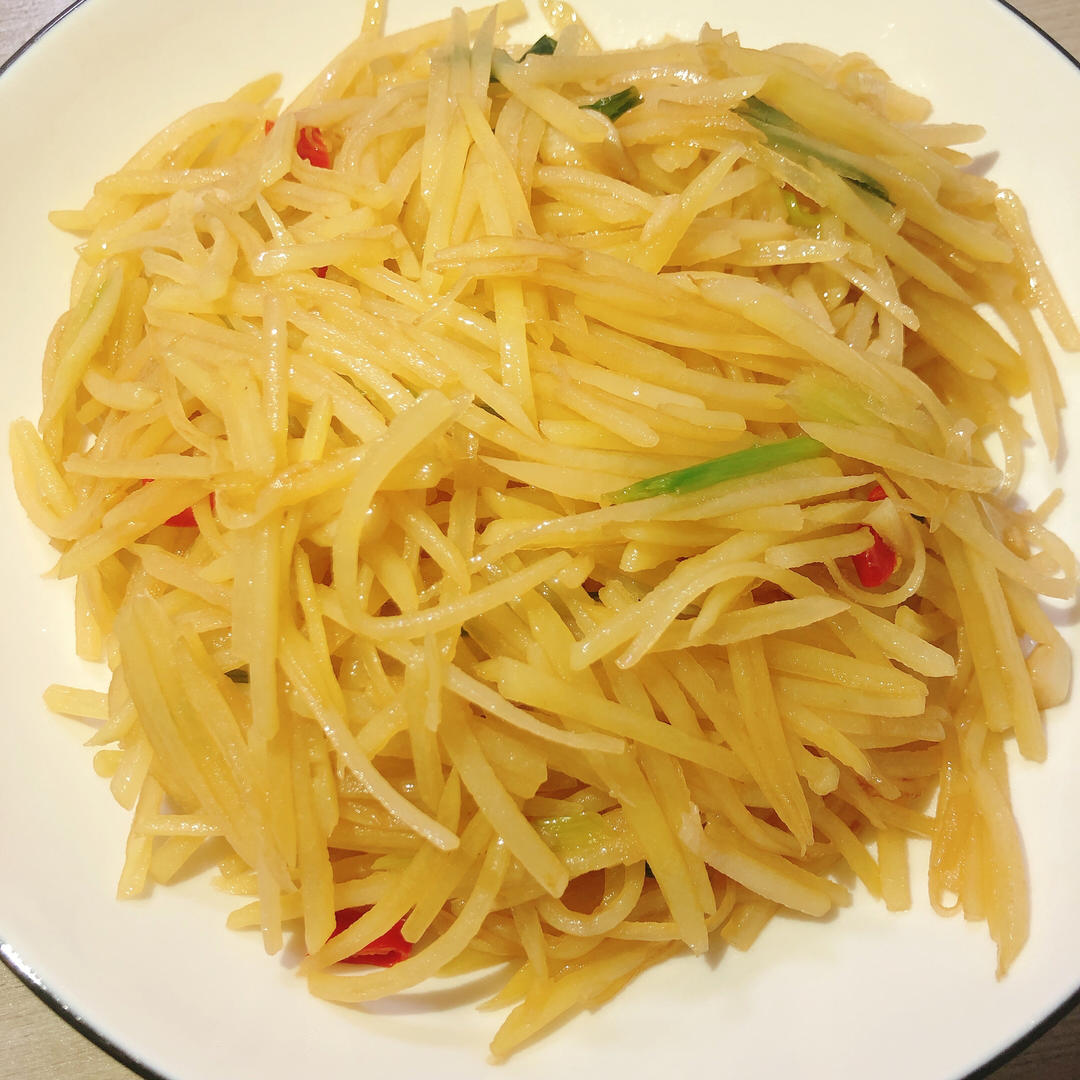 超级无敌下饭菜～酸辣土豆丝