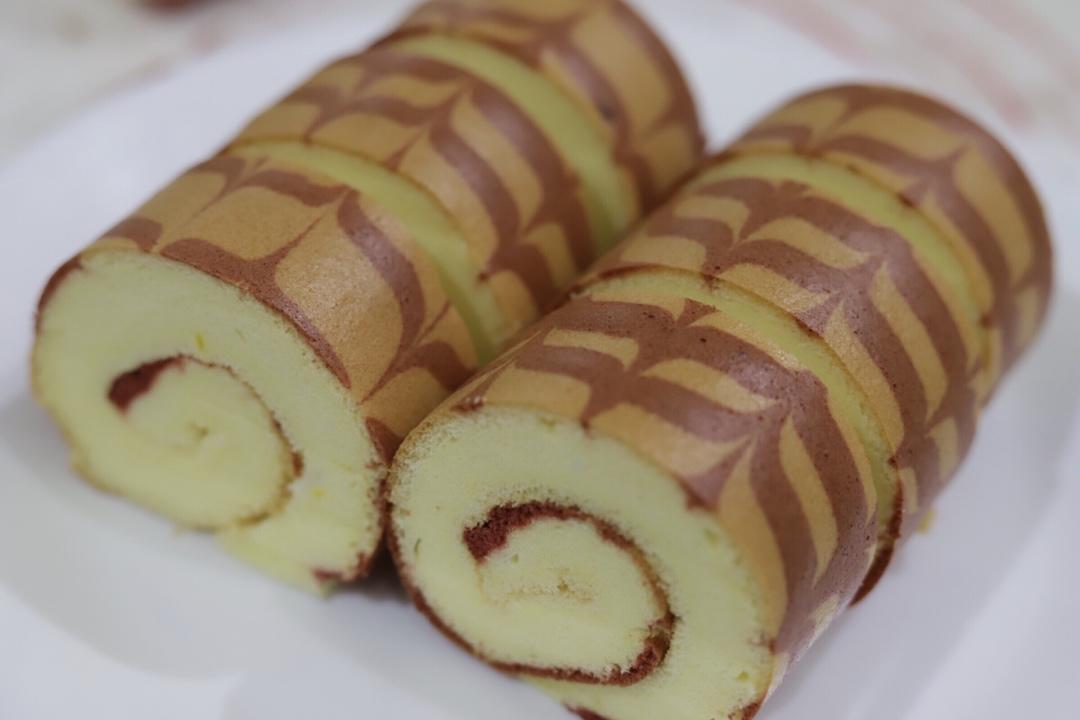 千叶纹蛋糕卷