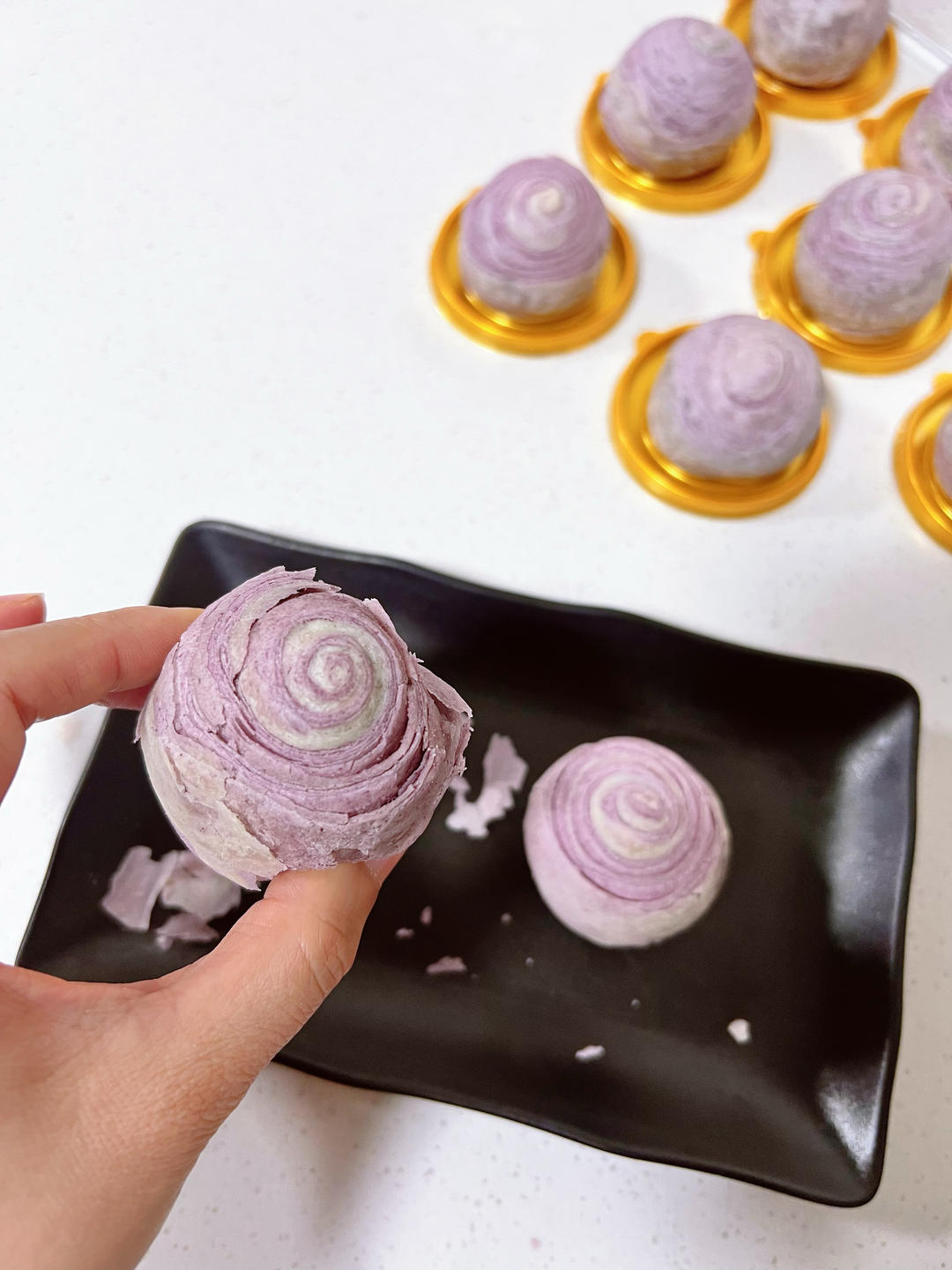 蛋黄酥#烤箱R026#