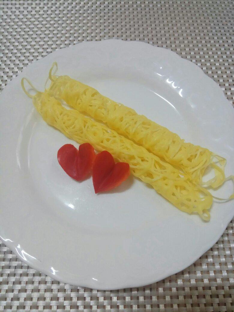高颜值鸡蛋蕾丝网饼