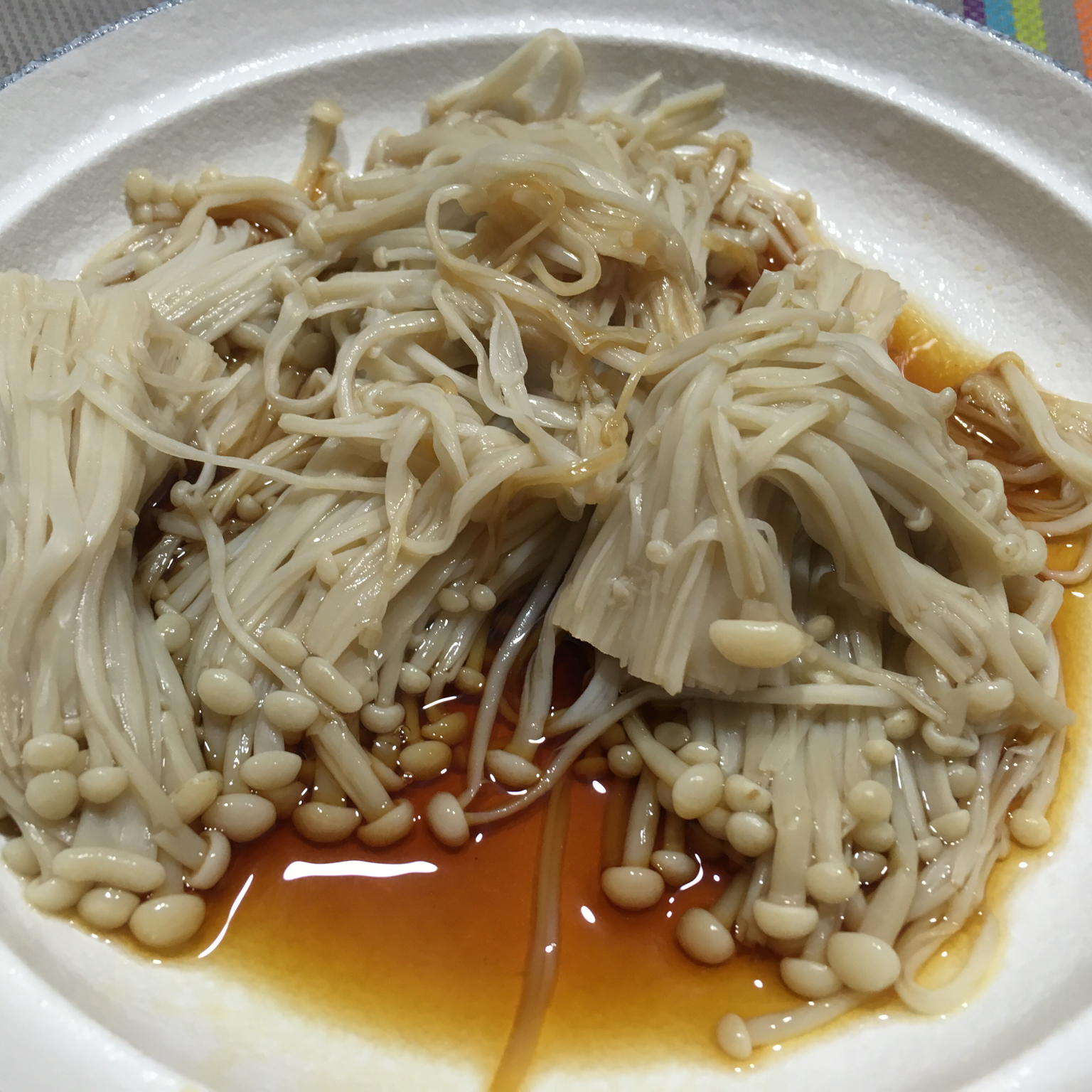 懒人版白灼金针菇