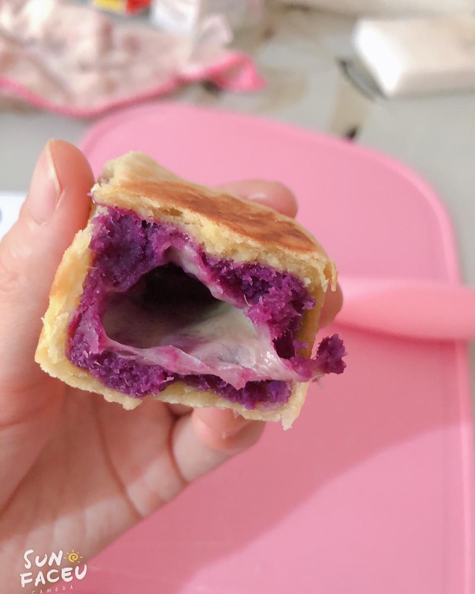 【爆浆紫薯仙豆糕】