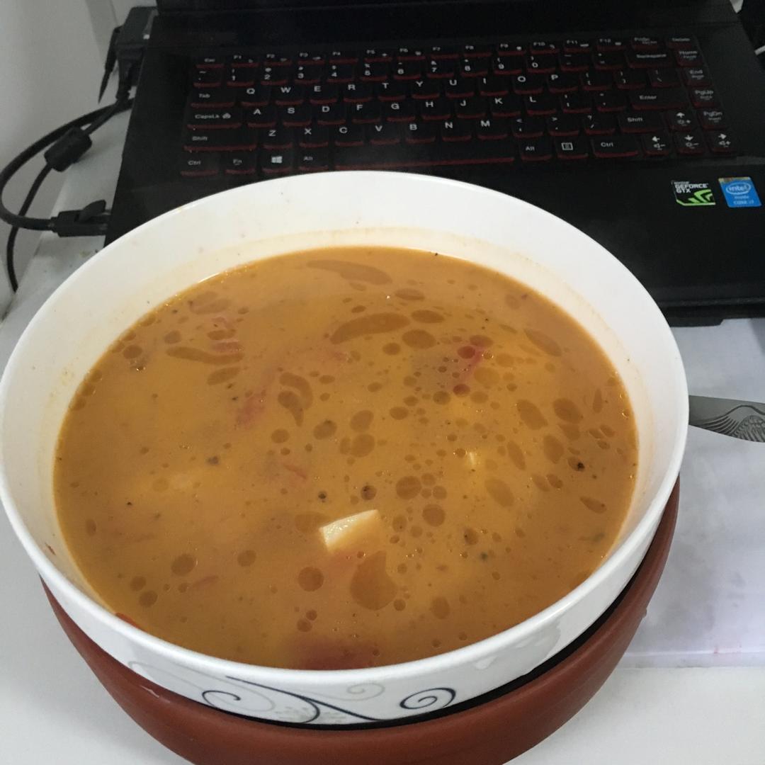 番茄豆腐巴沙鱼