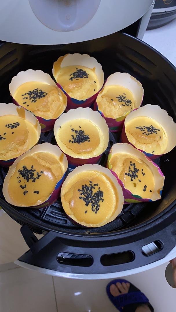 空气炸锅做纸杯蛋糕