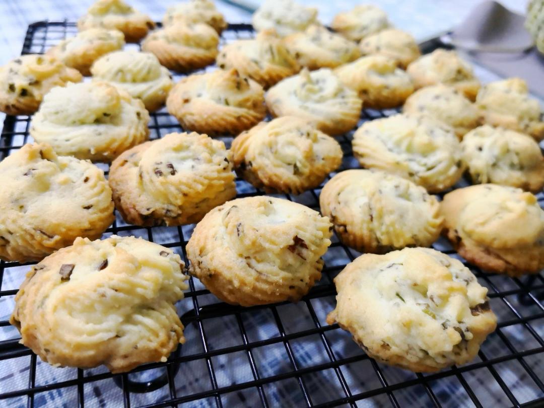 葱香曲奇——酥脆的咸味饼干