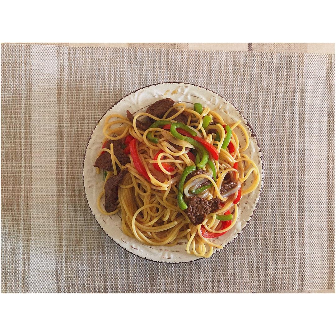 比餐厅好吃的黑椒牛柳意面🍝零失败简单教程