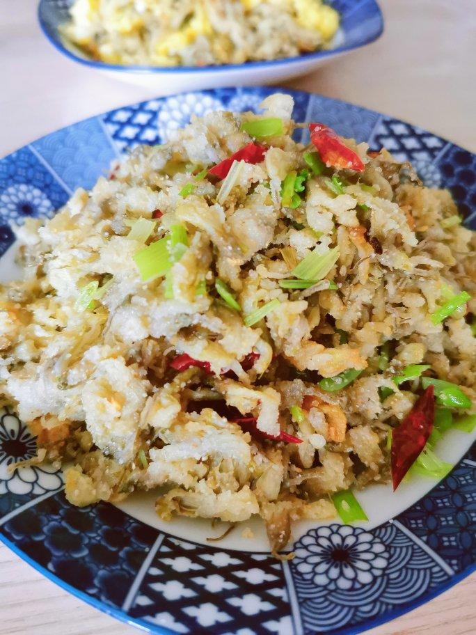 舒羽大厨做的槐花拨烂子