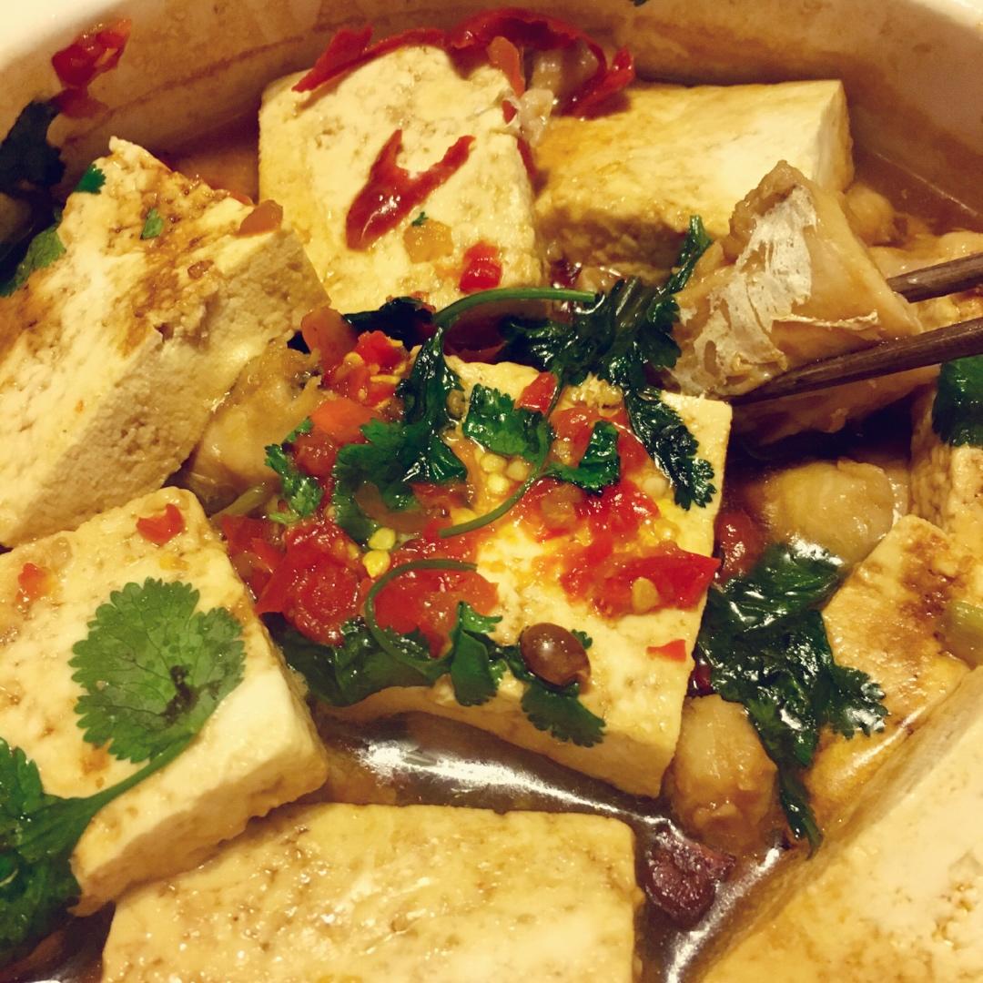 豆腐烧鲶鱼