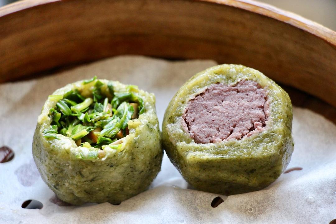 超详细的三种口味青团.清明果.艾果