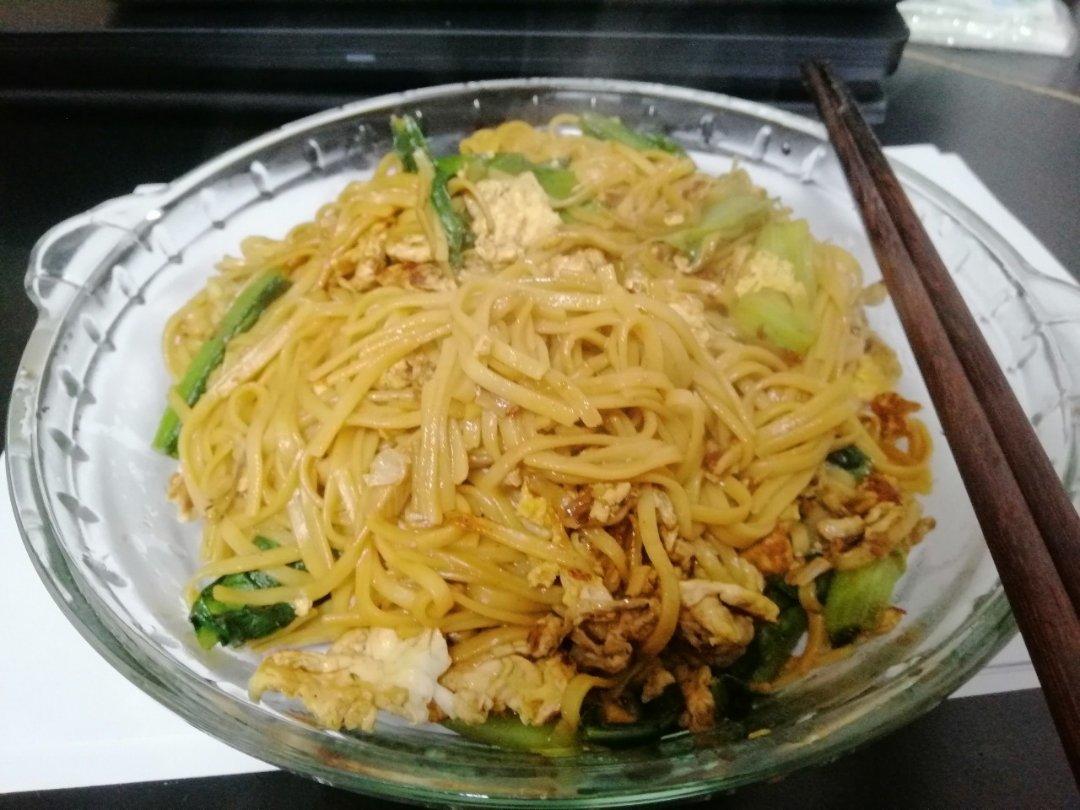 炒挂面