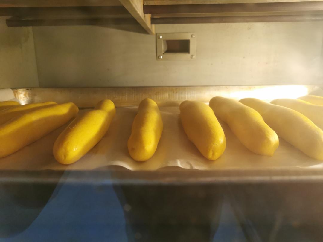 南瓜奶棒面包