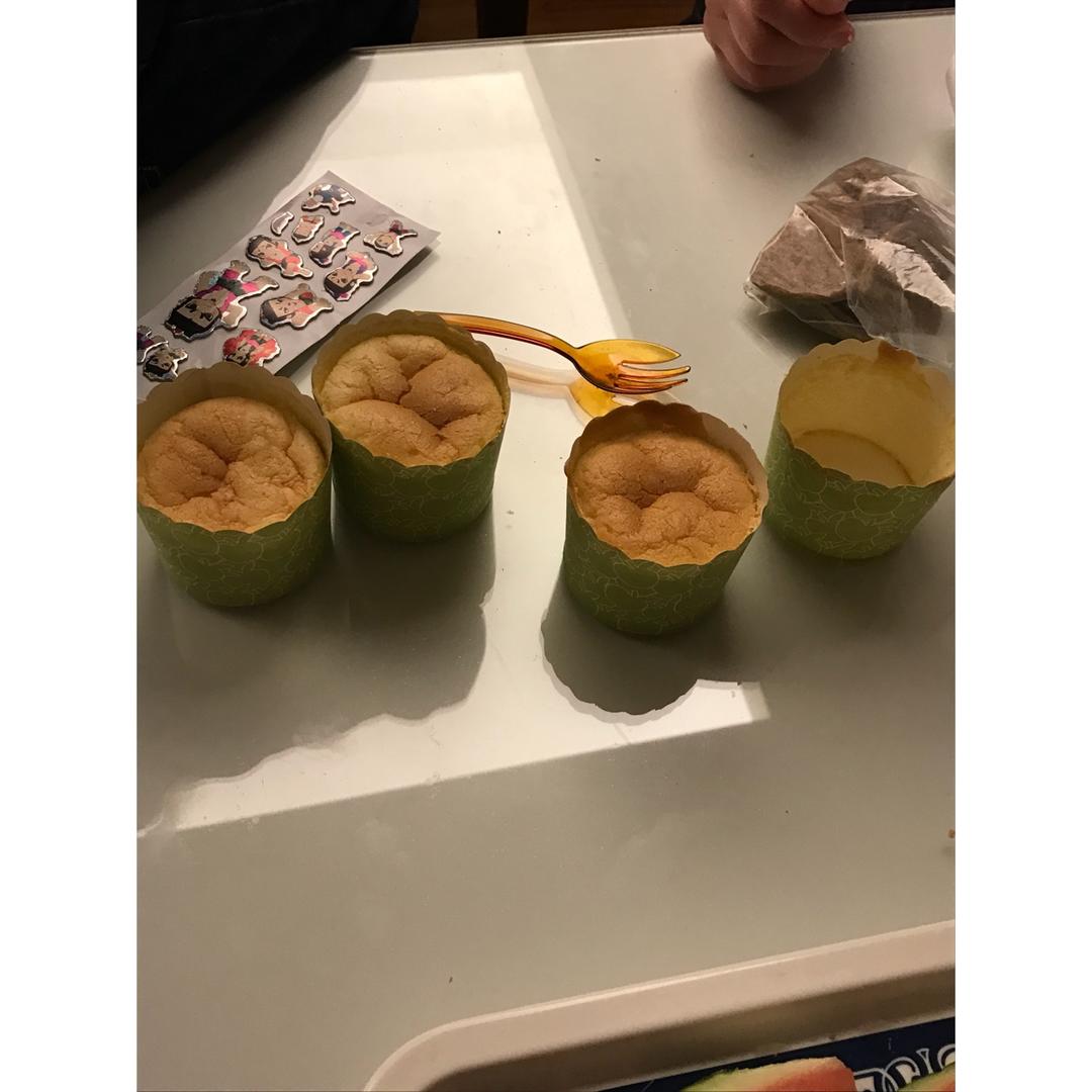 柠檬戚风小纸杯