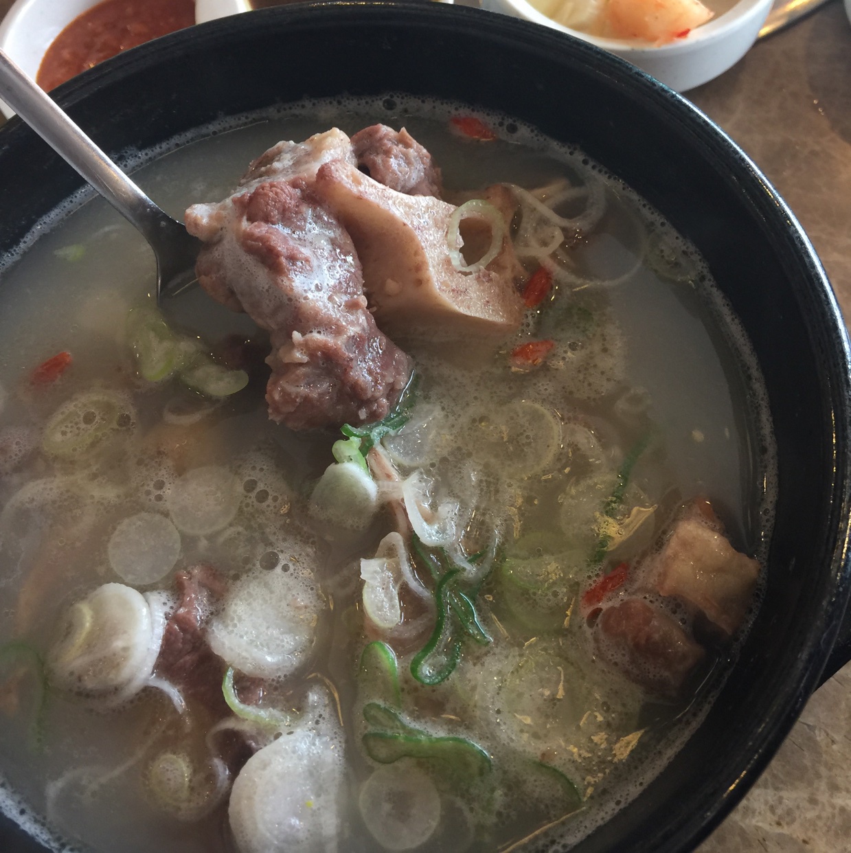 旅行中的美味。