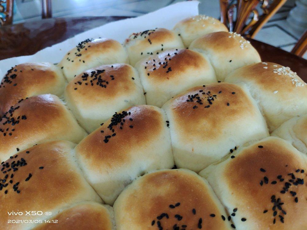 🥛超简单快手，柔软拉丝，一次发酵，牛奶小餐包