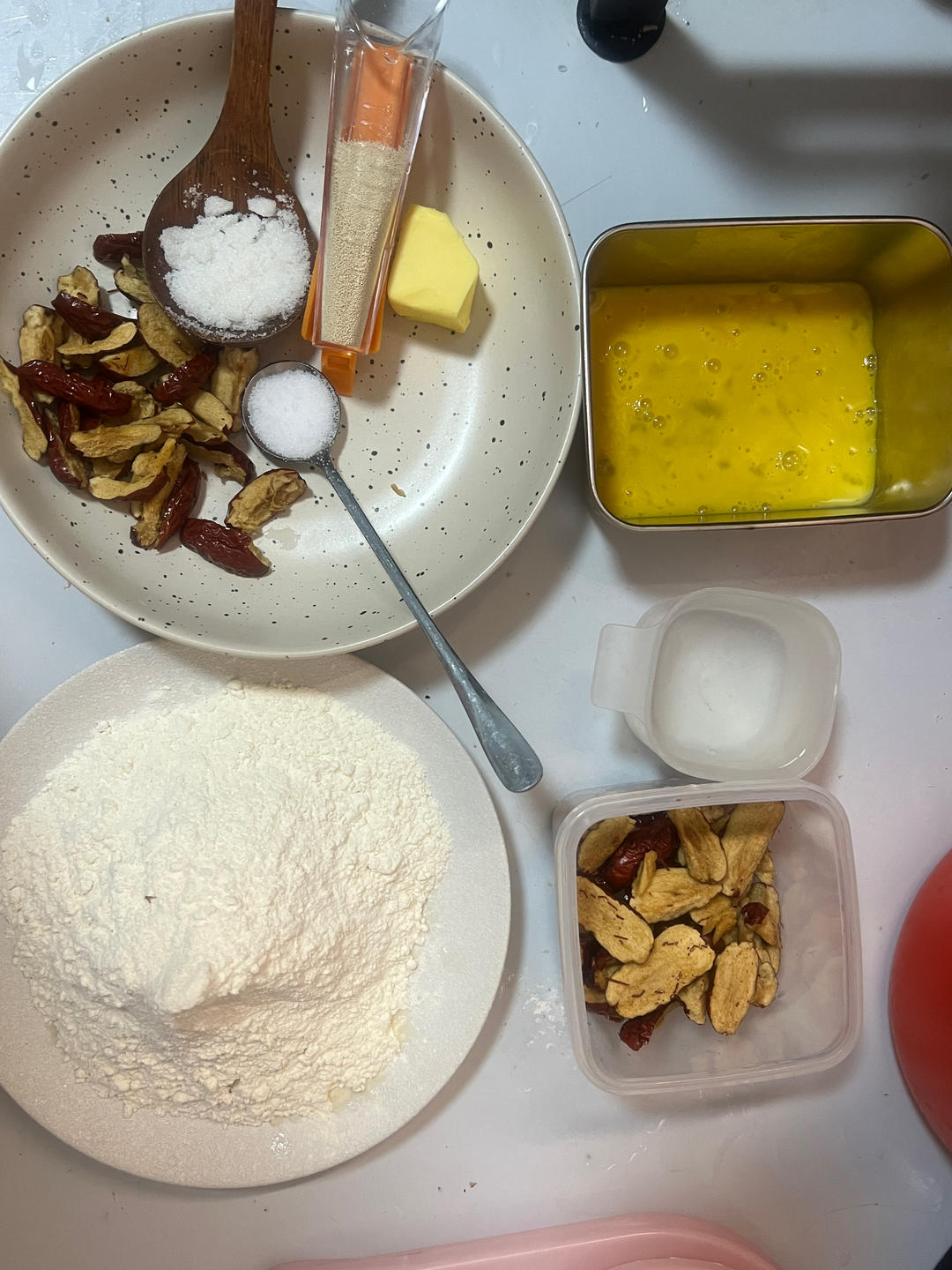 纯奶手撕吐司的做法 步骤1