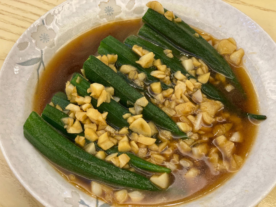蒜蓉秋葵