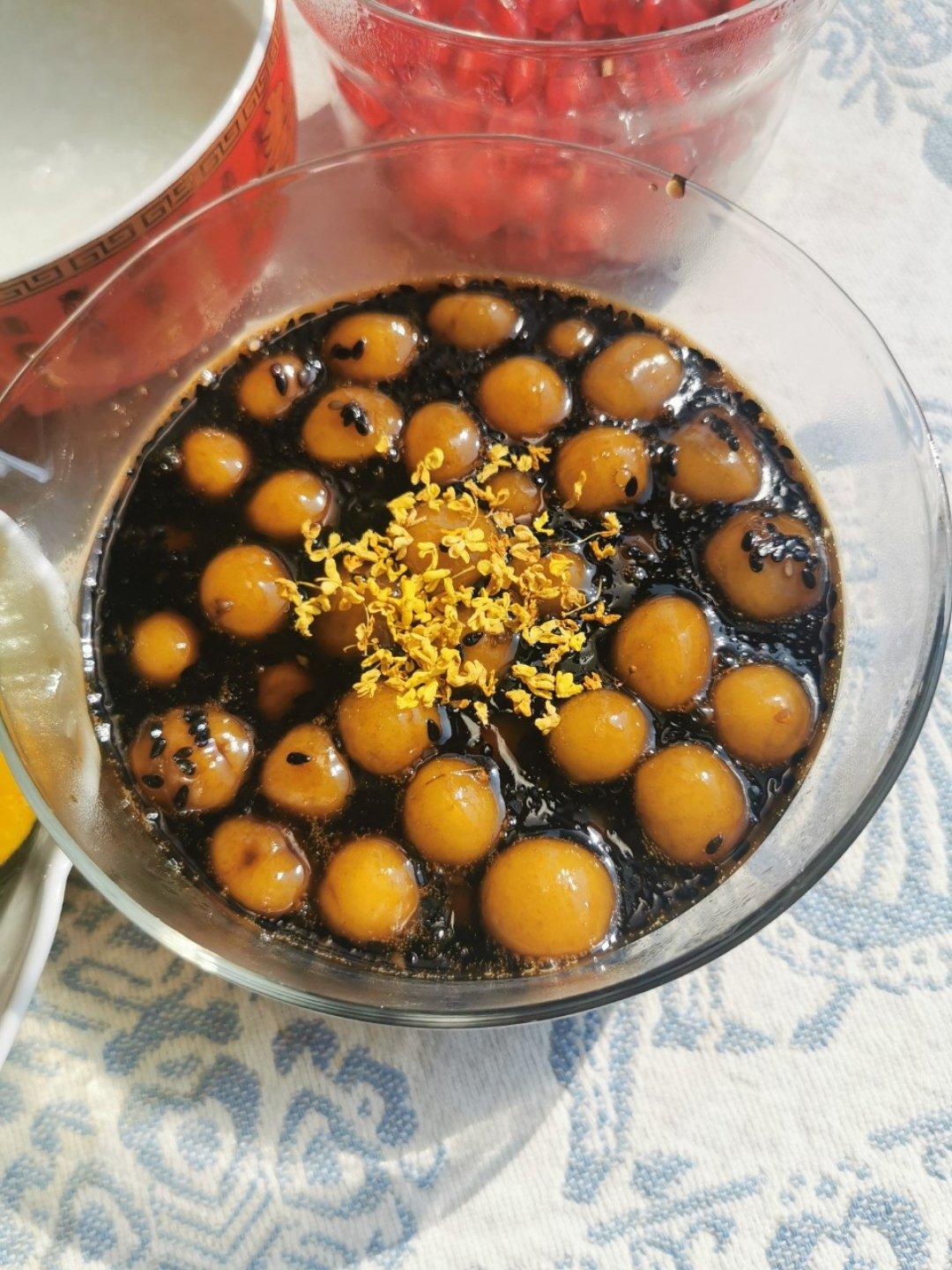 红糖糯米小圆子