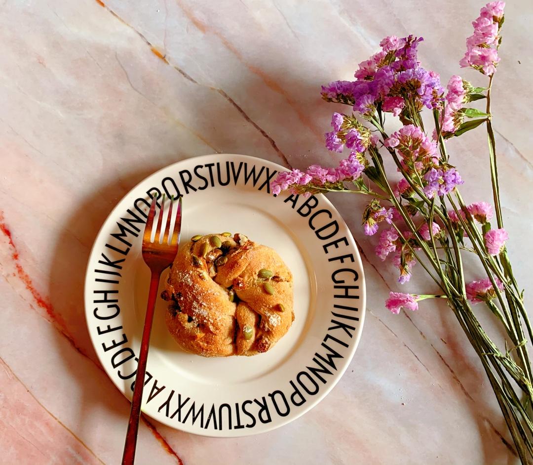 无糖无油全麦葡萄干坚果面包棒，健康零失败