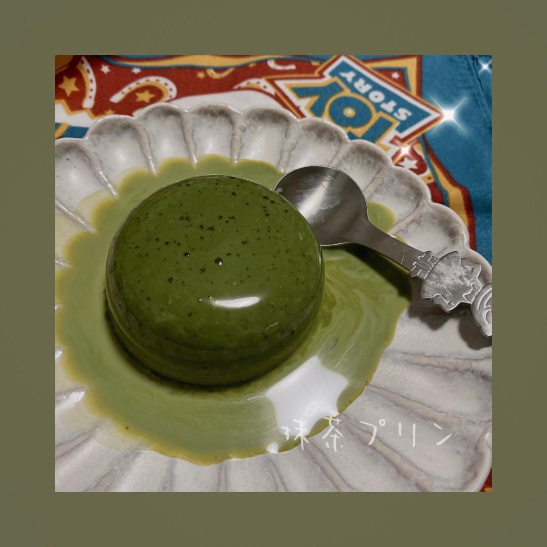 日式抹茶布丁