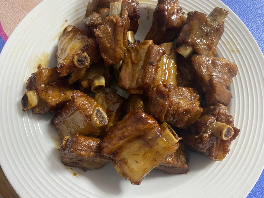 糖醋排骨（试验多次的最佳口感）
