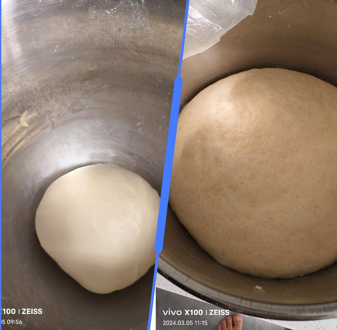 纯奶手撕吐司的做法 步骤1