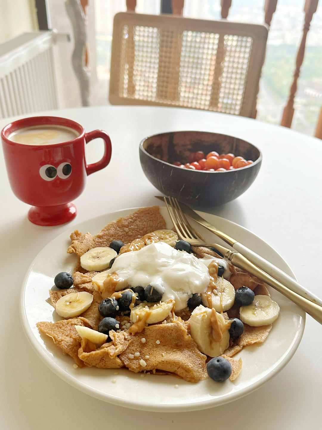 【天然酵种】弃种做的可丽饼crepe