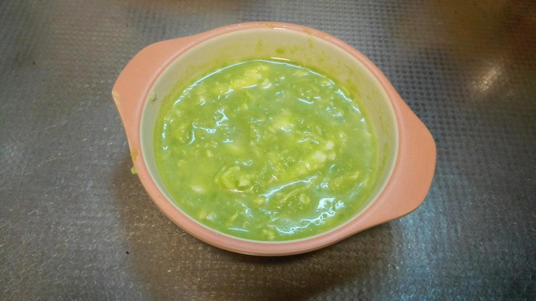 宝宝辅食食谱  豌豆芦笋浓汤