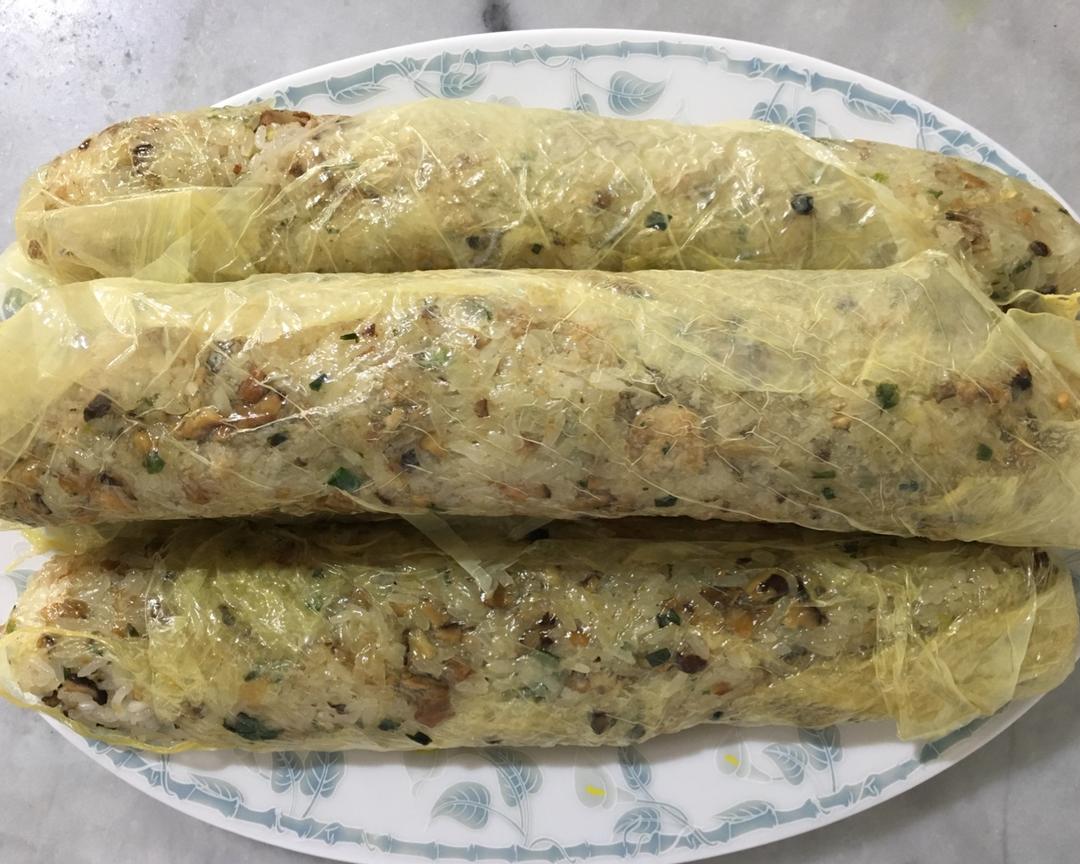 腐皮糯米卷