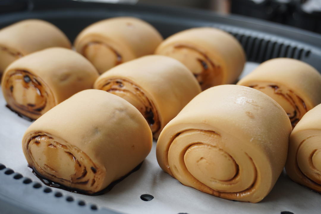 美善品一发红糖馒头的做法