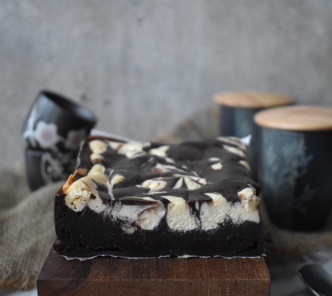 芝士布朗尼蛋糕 Cream Cheese Brownie
