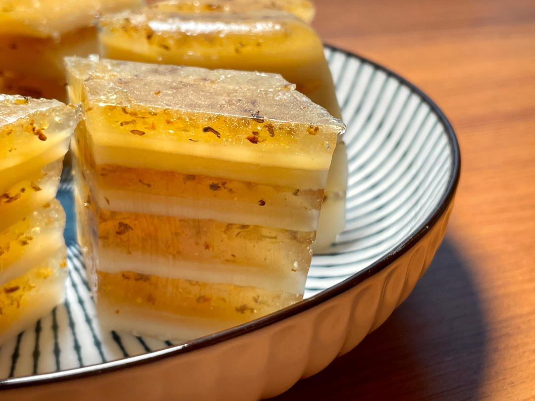 椰汁红豆糕可做千层糕