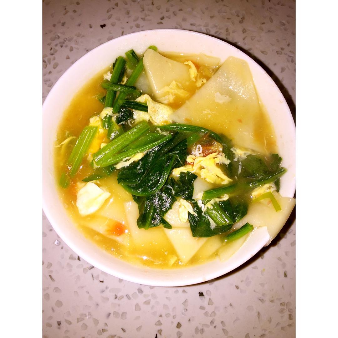 西红柿鸡蛋揪面片